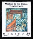 Postage stamp Mexico, 1982. 75th Anniversary of the Martyrs Rio Blanco