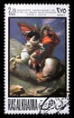 Postage stamp with Napoleon