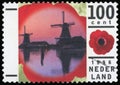 Postage Stamp - Nederland Royalty Free Stock Photo