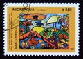 Postage stamp Nicaragua, 1984. The Children Defends the Nature