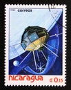 Postage stamp Nicaragua, 1982, Satellites, space vehicles