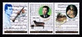 Postage stamp North Korea 1987. Famous musicians and composers