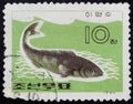 Postage stamp North Korea Royalty Free Stock Photo