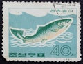 Postage stamp North Korea Royalty Free Stock Photo