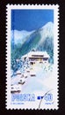 Postage stamp Poland, 1972. Chocholowska Valley Mountain Lodge