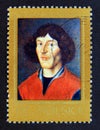 Postage stamp Poland, 1973. Copernicus painted in Torun, 16th century
