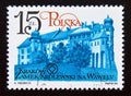 Postage stamp Poland, 1984. Wawel Royal Castle historic building