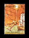 Postage stamp printed by Australia