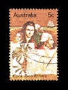 Postage stamp printed by Australia