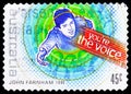 Postage stamp printed in Australia shows Farnham, 45 c - Australian cent, Rock & Pop Music serie, circa 2001