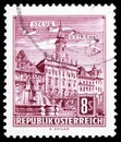 Postage stamp printed in Austria shows City Hall, Steyr, Buildings serie, circa 1965