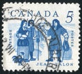 Postage stamp printed by Canada