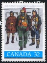 Postage stamp printed by Canada Royalty Free Stock Photo