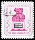 Postage stamp printed in Canada shows Votes for Women, serie, circa 1967