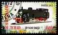 Postage stamp printed in Chad shows FS 1-4-1 Gr. 940, Steam locomotives serie, circa 2013