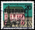 Postage stamp printed in Germany shows Capitals of the Federal Lands - Bonn, Capitals of the States of the Federal Republic of