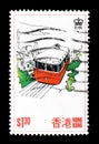 Postage stamp printed by Hong Kong Royalty Free Stock Photo