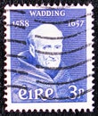 Postage stamp printed in Ireland shows Father Luke Wadding 1588-1657, 300th Death Anniversary of Father Luke Wadding serie,