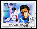 Postage stamp printed in Mozambique shows Elvis Aaron Presley, serie, 175 MTn - Mozambican metical, circa 2009