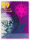 Postage stamp printed in Netherlands shows Snow Crystals, 29 ct - Euro cent, December Stamps serie, circa 2006