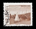 Postage stamp printed by Poland Royalty Free Stock Photo