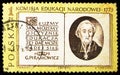 Postage stamp printed in Poland shows Grzegorz Piramowicz, national Education Commission, bicentenary serie, circa 1973 Royalty Free Stock Photo