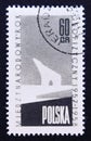 Post stamp Poland, 1958, Stylised polar bear