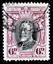 Postage stamp printed by Southern Rhodesia