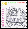 Postage stamp printed in Switzerland shows Drawings from 