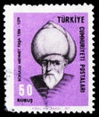 Postage stamp printed in Turkey shows Sokollu Mehmed Pasha, Famous persons serie, circa 1967