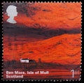 Postage stamp printed in United Kingdom shows Ben More, Isle of Mull, A British Journey - Scotland serie, circa 2003