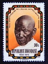 Postage stamp Rwanda, 1976. Abdon Sabakati one of first converts Royalty Free Stock Photo