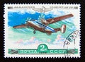 Postage stamp Soviet union, CCCP 1979. Antonov An-28 airplane