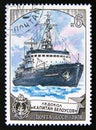 Postage stamp Soviet union, CCCP 1976. Icebreaker Kapitan Belousov