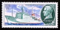 Postage stamp Soviet Union, CCCP, 1980, Vessel Akademik Mstislav Keldysh