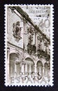 Postage stamp Spain 1970. House in Queretaro, Mexico