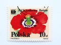Postage stamp Thumbelina Hans Christian Andersen Tales and fables 10 PLN with postmark E.Freudenreich PWPW 87 HAFNIA 87