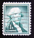 Postage stamp United States of America, USA 1954. George Washington, first President of the usa Royalty Free Stock Photo