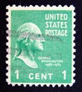 Postage stamp United States of America, USA 1938. George Washington, first President of the usa Royalty Free Stock Photo