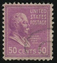 Postage stamp Royalty Free Stock Photo