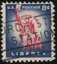 Postage stamp Royalty Free Stock Photo