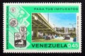 Postage stamp Venezuela, 1974. City Center Motorway