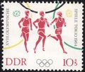 Stamp printed in the Deutsche Demokratische Republik. Stamp printed by Deutsche Demokratische Republik.