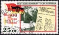 Stamp printed in the Deutsche Demokratische Republik. Stamp printed by Deutsche Demokratische Republik.