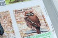 Postage stamps, Guine-Bissau wild animals