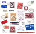 Postage stamps and labels from Australia
