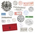 Postage stamps and labels from Berlin, Germany