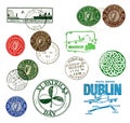 Postage stamps and labels from Ireland