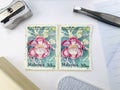 Postage stamps of Malaysia. Rare Flowers, Malaysia & China Joint Issue, Bunga Peluru Meriam Couroupita guianensis Aubl.