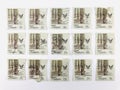 Postage stamps of Malaysia. Sabah northern Borneo, Rubber tree. Royalty Free Stock Photo